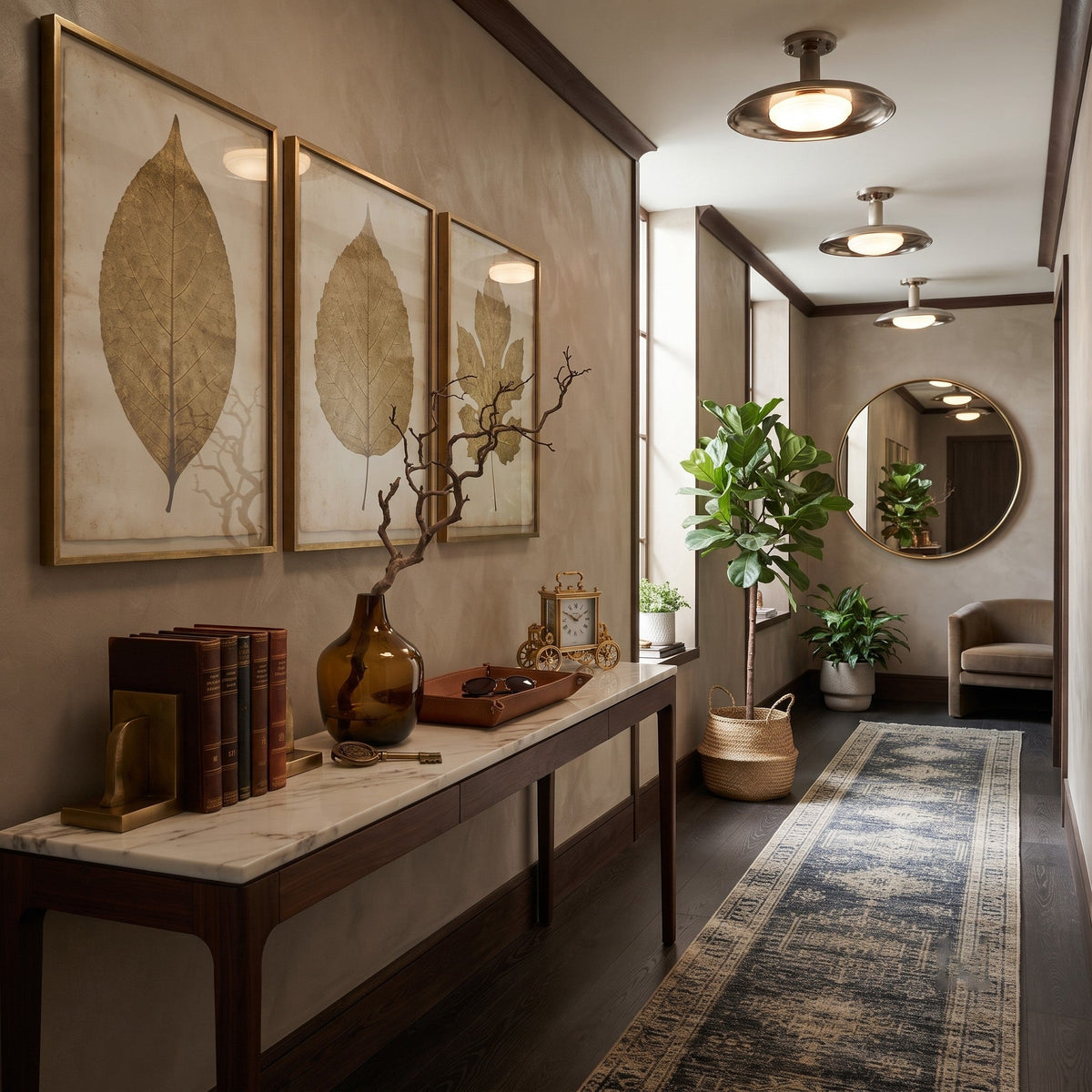 Orbital Dome Ceiling Light for Living Room by AUVIELIGHT