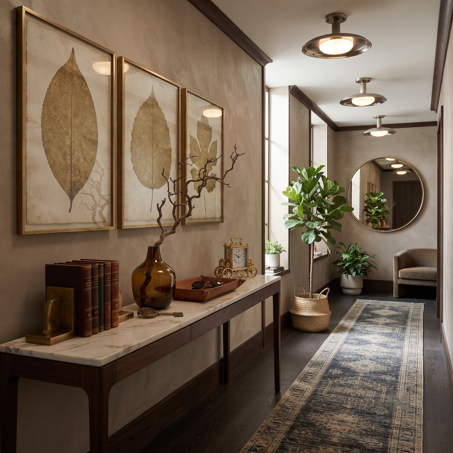 Orbital Dome Ceiling Light for Living Room by AUVIELIGHT