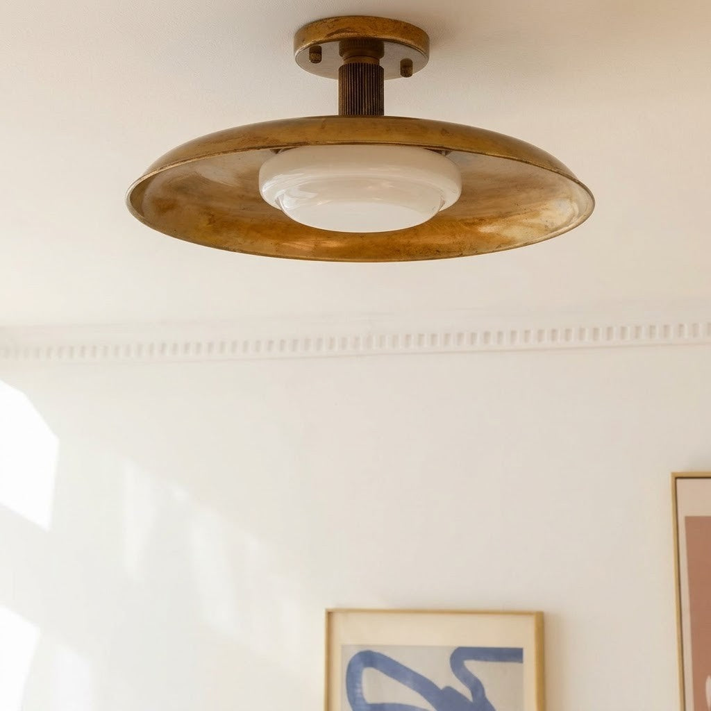 Orbital Dome Ceiling Light for Living Room by AUVIELIGHT