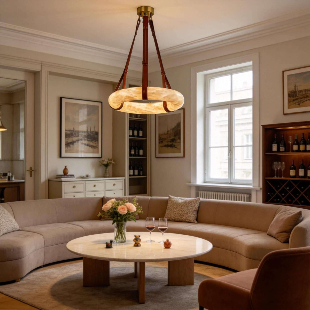 Oslo Chandelier for Dining Room by AUVIELIGHT