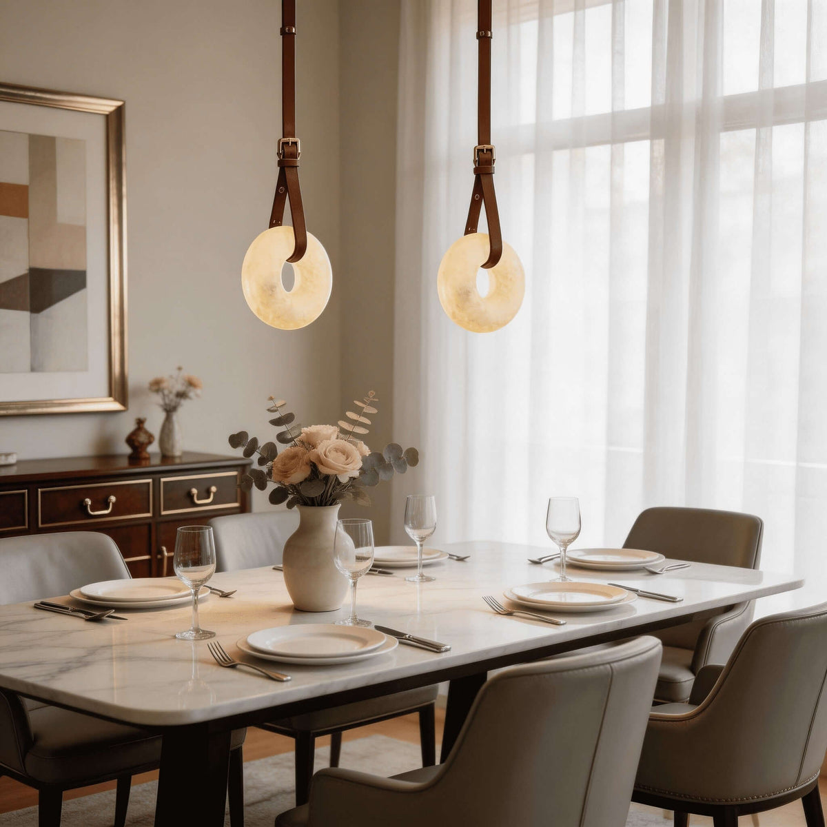 Oslo Pendant Light for Kitchen Island by AUVIELIGHT