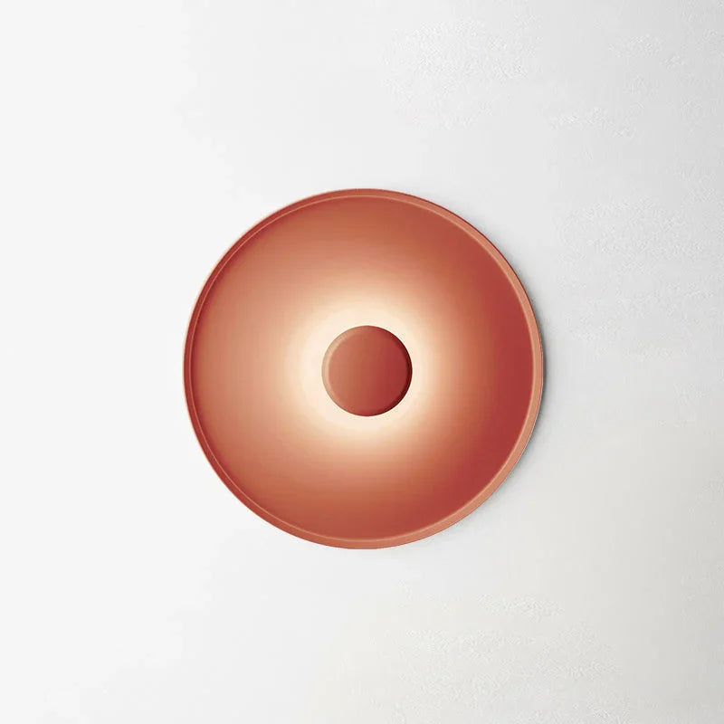 Overfly Ceiling Light for Living Room by AUVIELIGHT, Dia 25cm / ∅ 9.8″ / Warm Light / Red and 2 other sizes