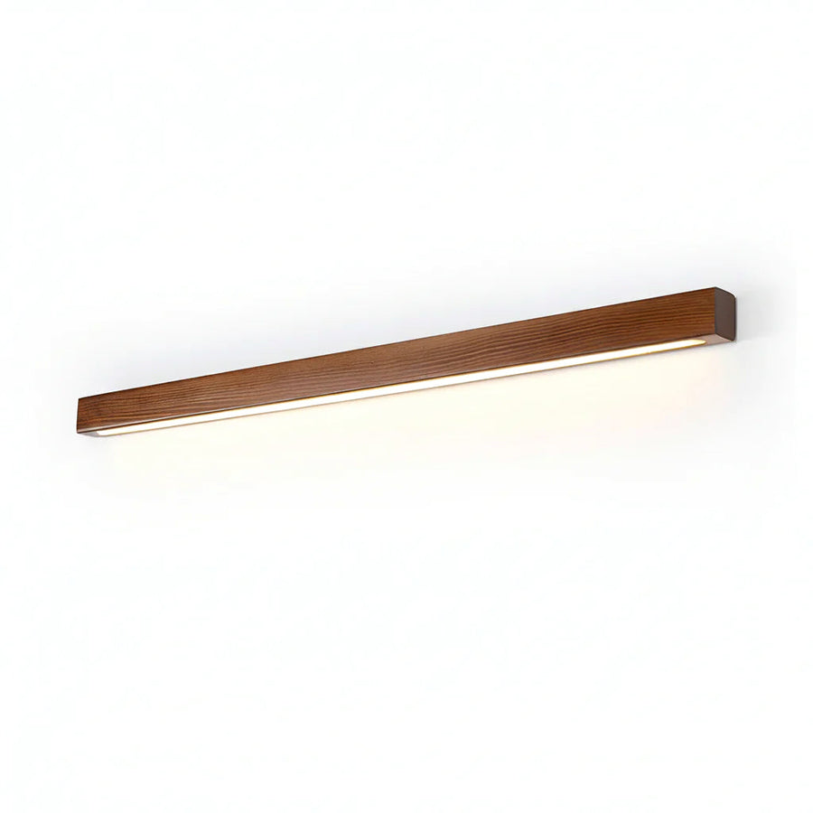 Arlo Linear Wall Light in wood for Hallway by AUVIELIGHT