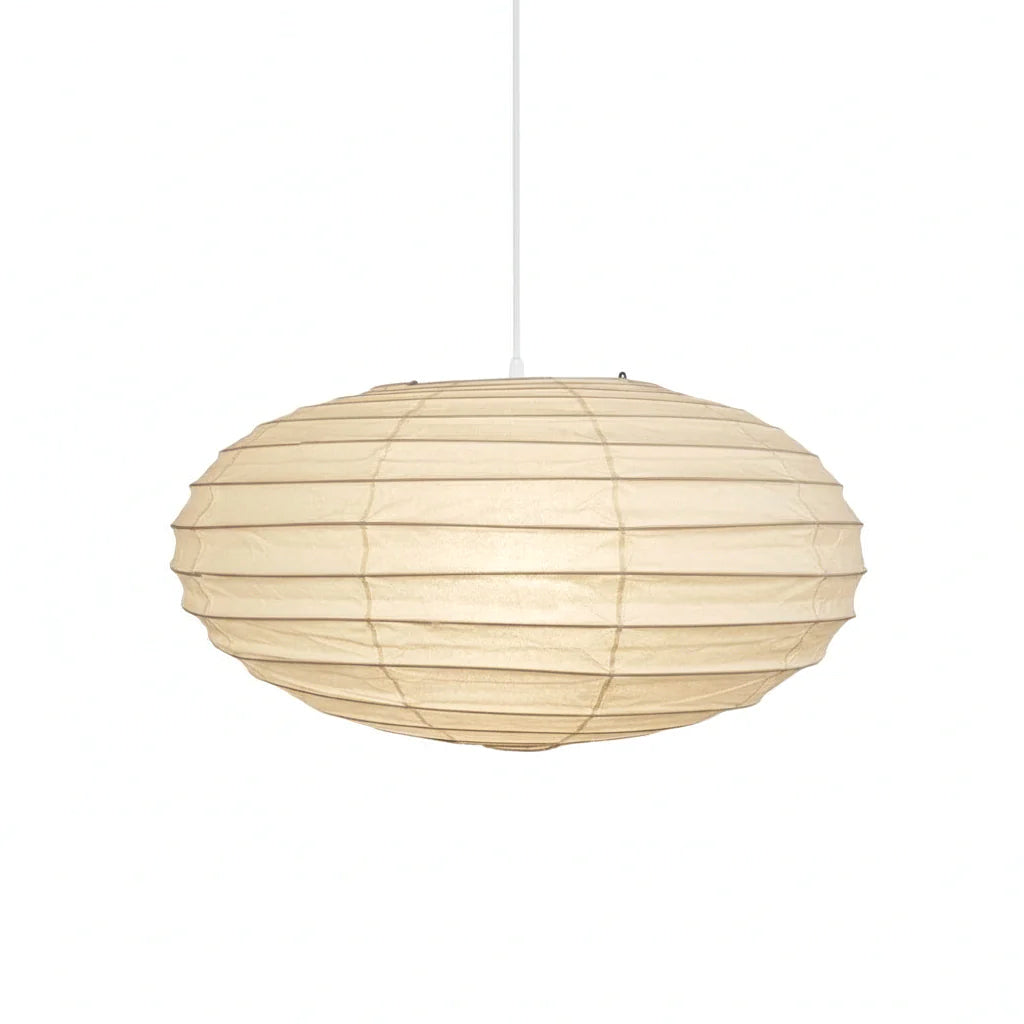 Akari EN Pendant Light in washi paper for Kitchen Island by AUVIELIGHT