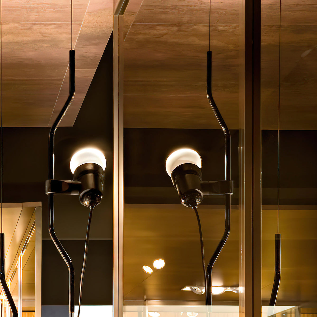 Parentesi Pendant Light for Kitchen Island by AUVIELIGHT