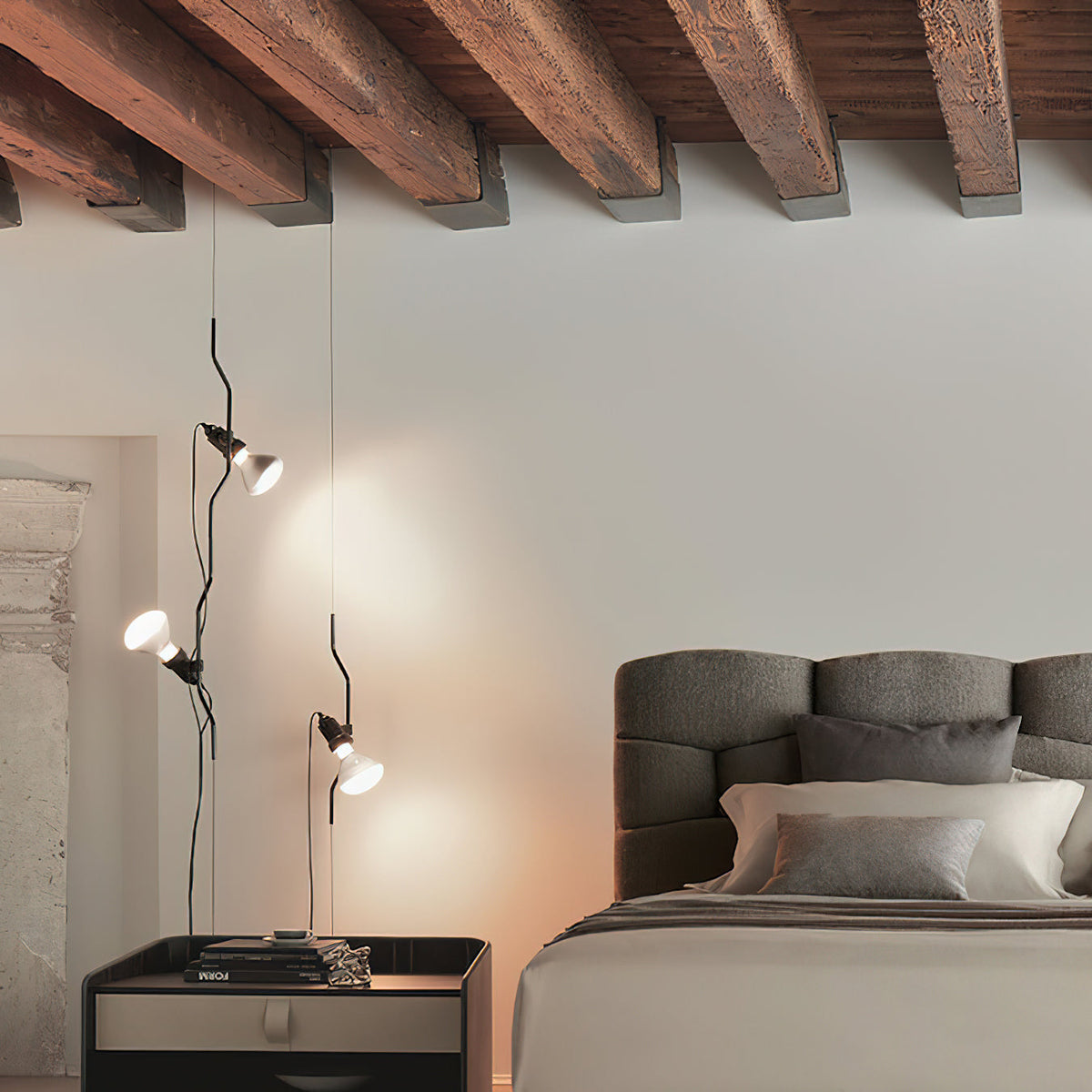 Parentesi Pendant Light for Kitchen Island by AUVIELIGHT