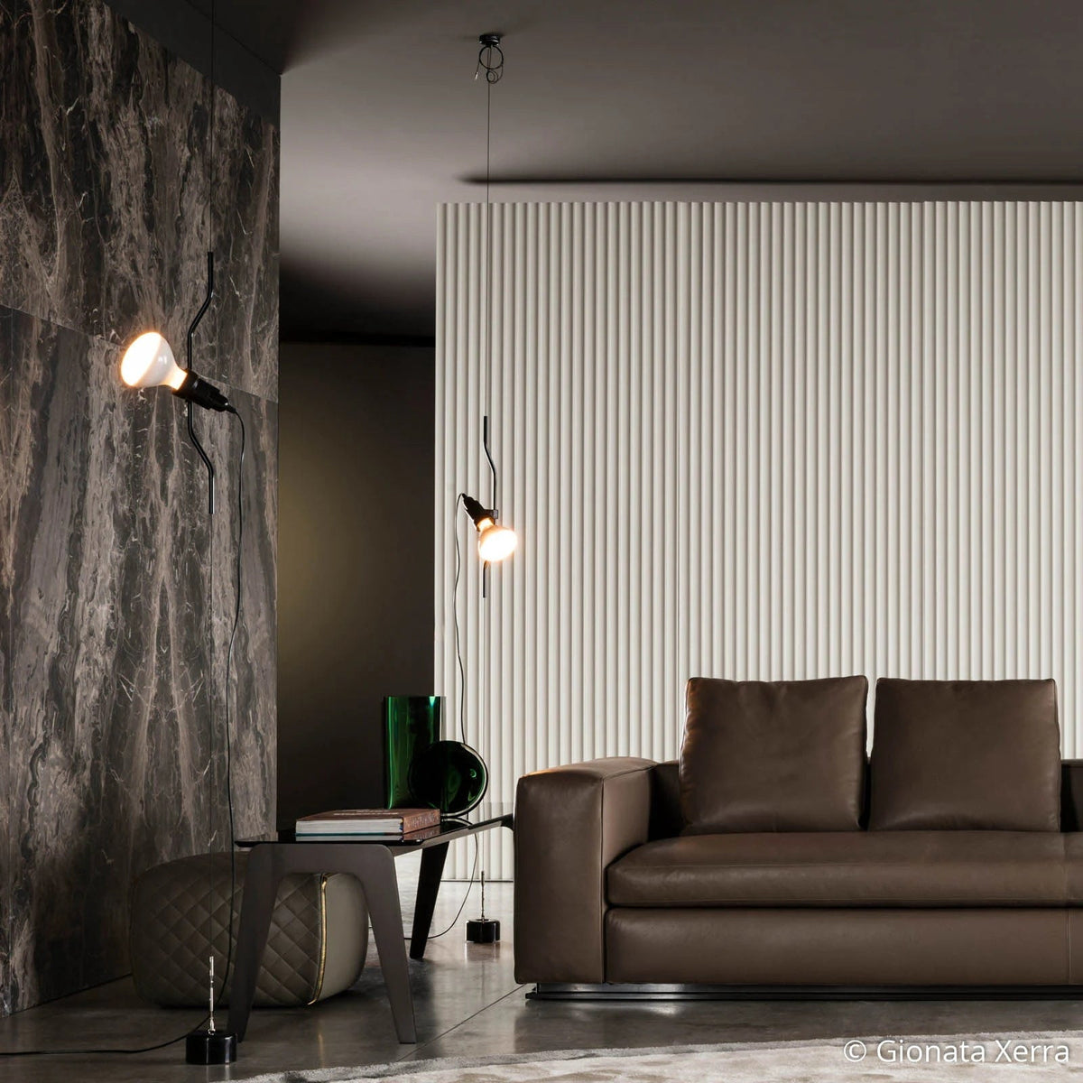 Parentesi Pendant Light for Kitchen Island by AUVIELIGHT