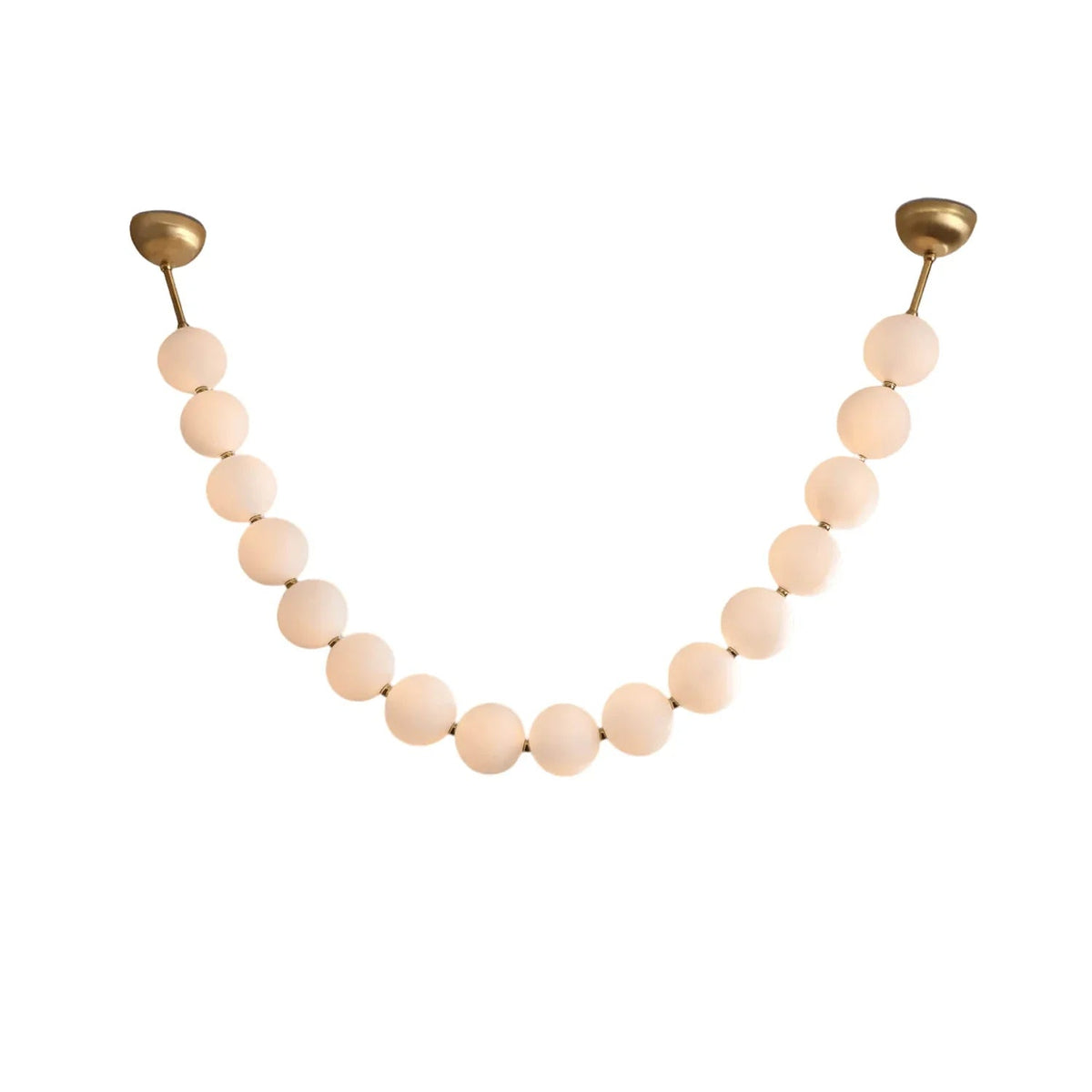 Pearl Necklace Chandelier for Dining Room by AUVIELIGHT