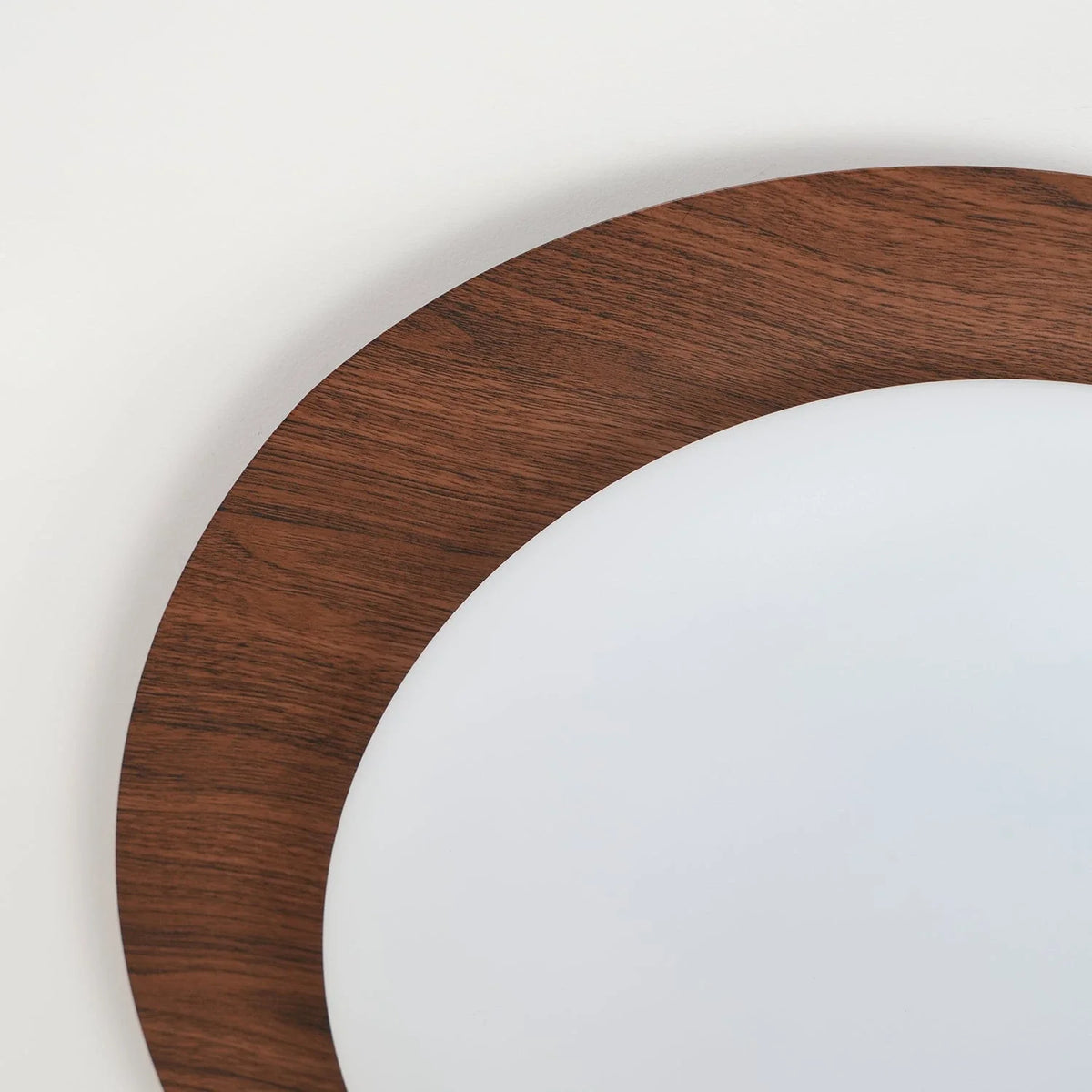 Pebble Plastic Flush Mount in metal for Low Ceilings by AUVIELIGHT