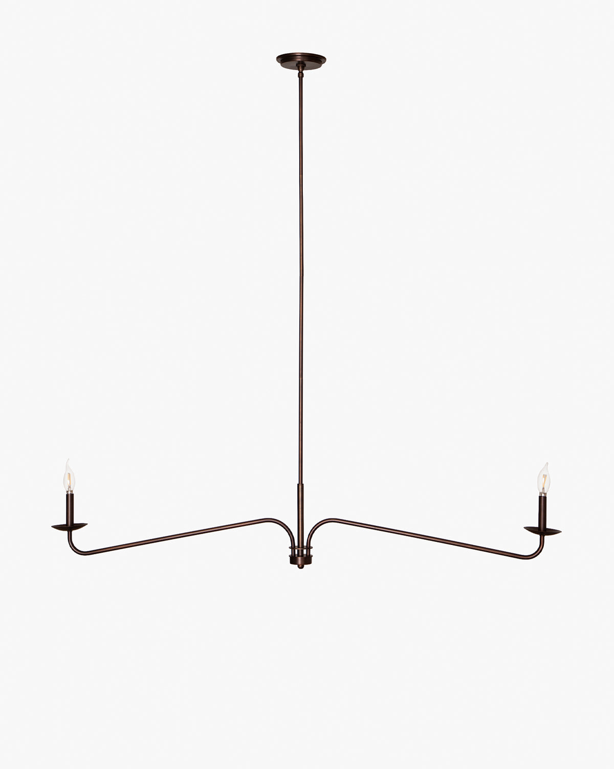 Philomena Linear Chandelier for Dining Room by AUVIELIGHT