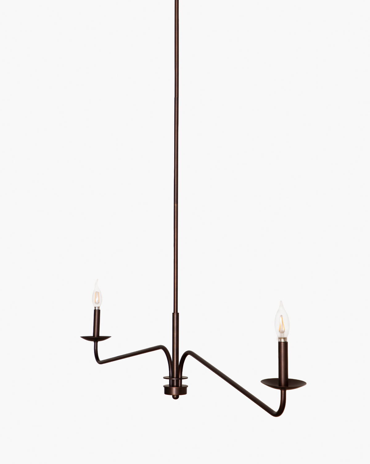 Philomena Linear Chandelier for Dining Room by AUVIELIGHT