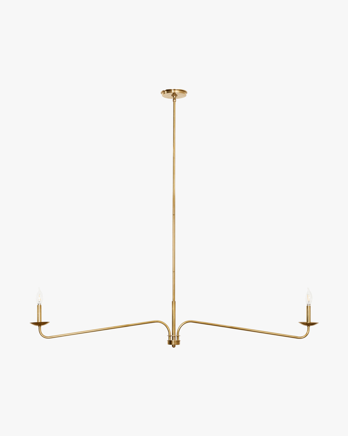 Philomena Linear Chandelier for Dining Room by AUVIELIGHT