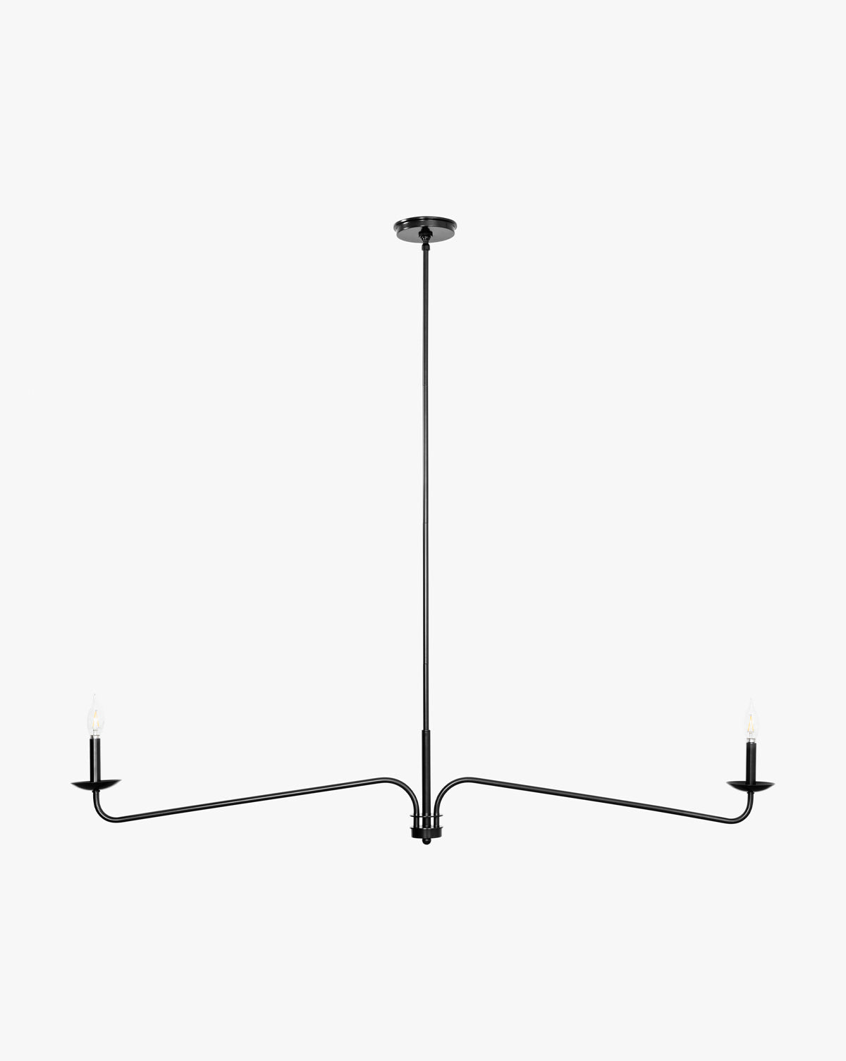 Philomena Linear Chandelier for Dining Room by AUVIELIGHT