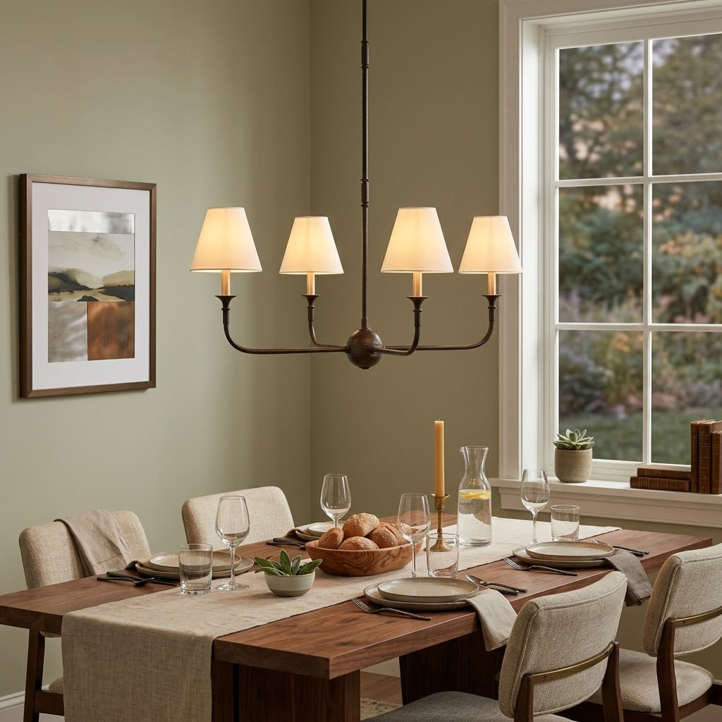 Piaf Chandelier for Dining Room by AUVIELIGHT