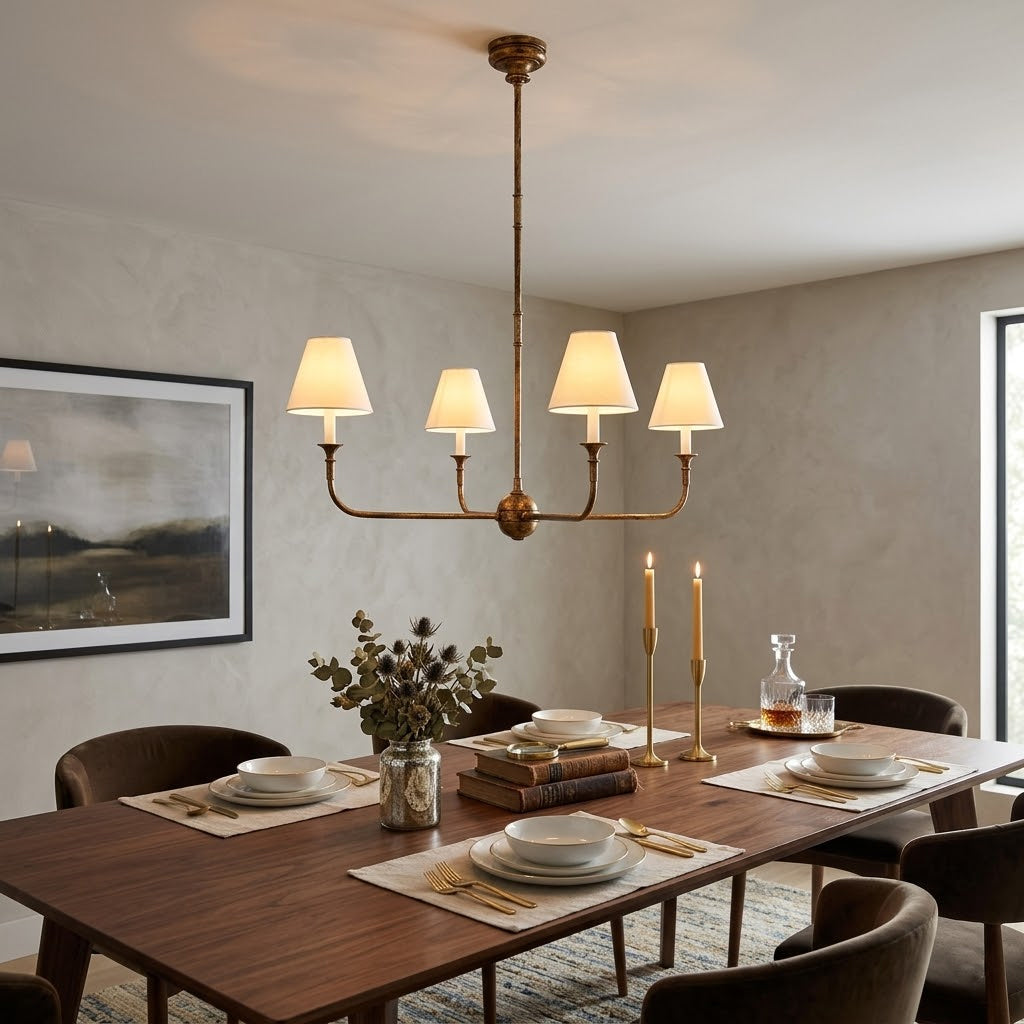 Piaf Chandelier for Dining Room by AUVIELIGHT