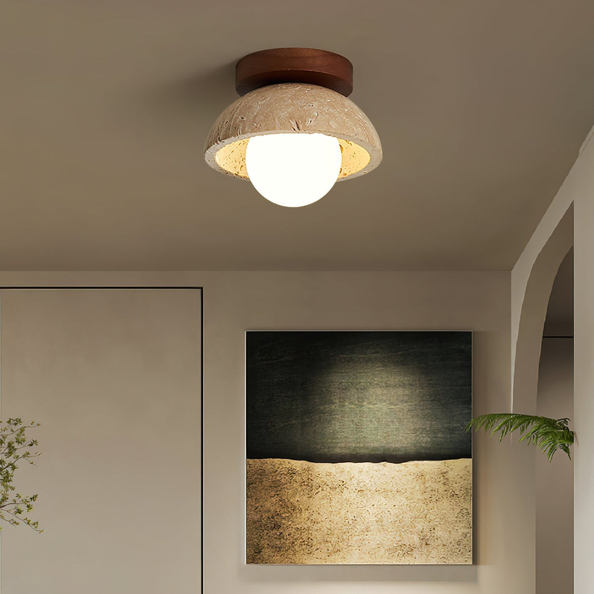 Piedra Ceiling Light for Living Room by AUVIELIGHT