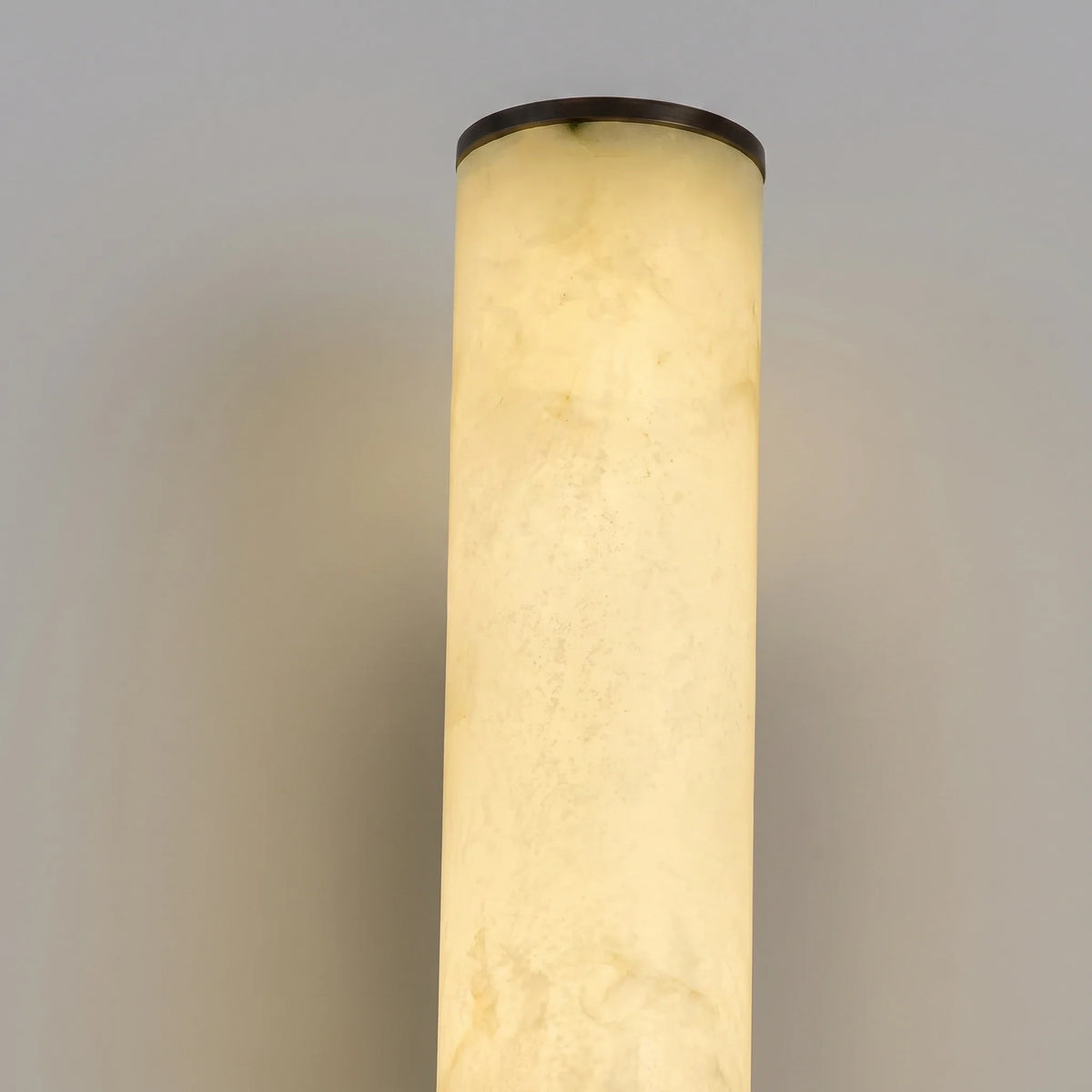 Pillar Wall Sconce in alabaster for Hallway by AUVIELIGHT
