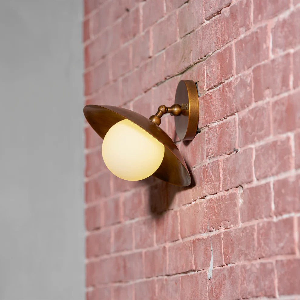 Pivot Saucer Ceiling Light in brass for Living Room by AUVIELIGHT