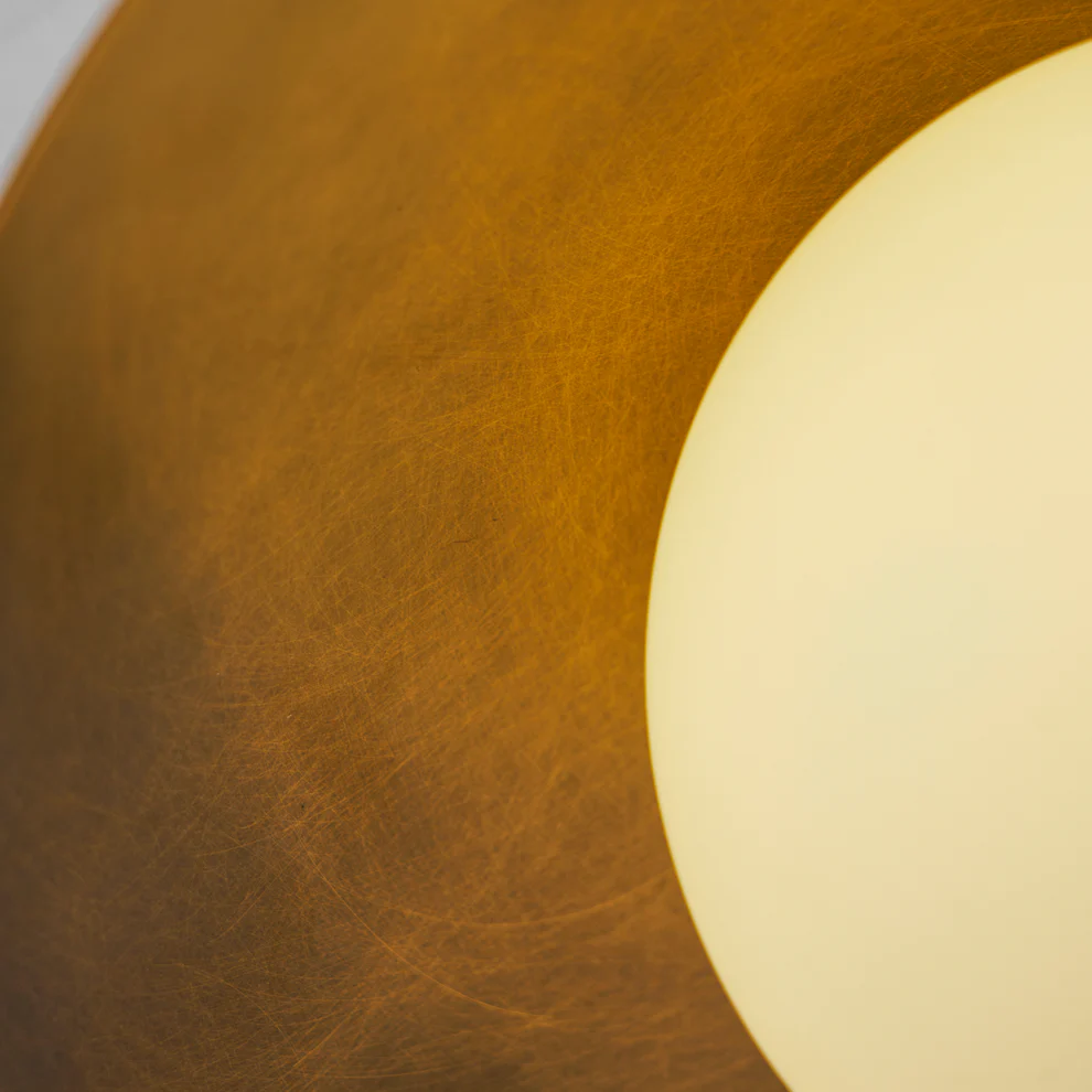 Pivot Saucer Ceiling Light in brass for Living Room by AUVIELIGHT