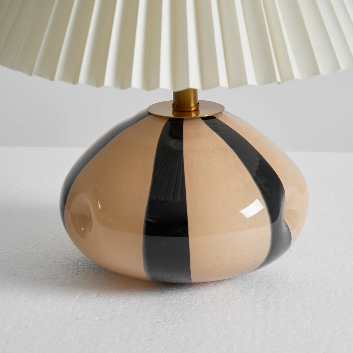 Pleated Cavolo Table Lamp for Living Room by AUVIELIGHT