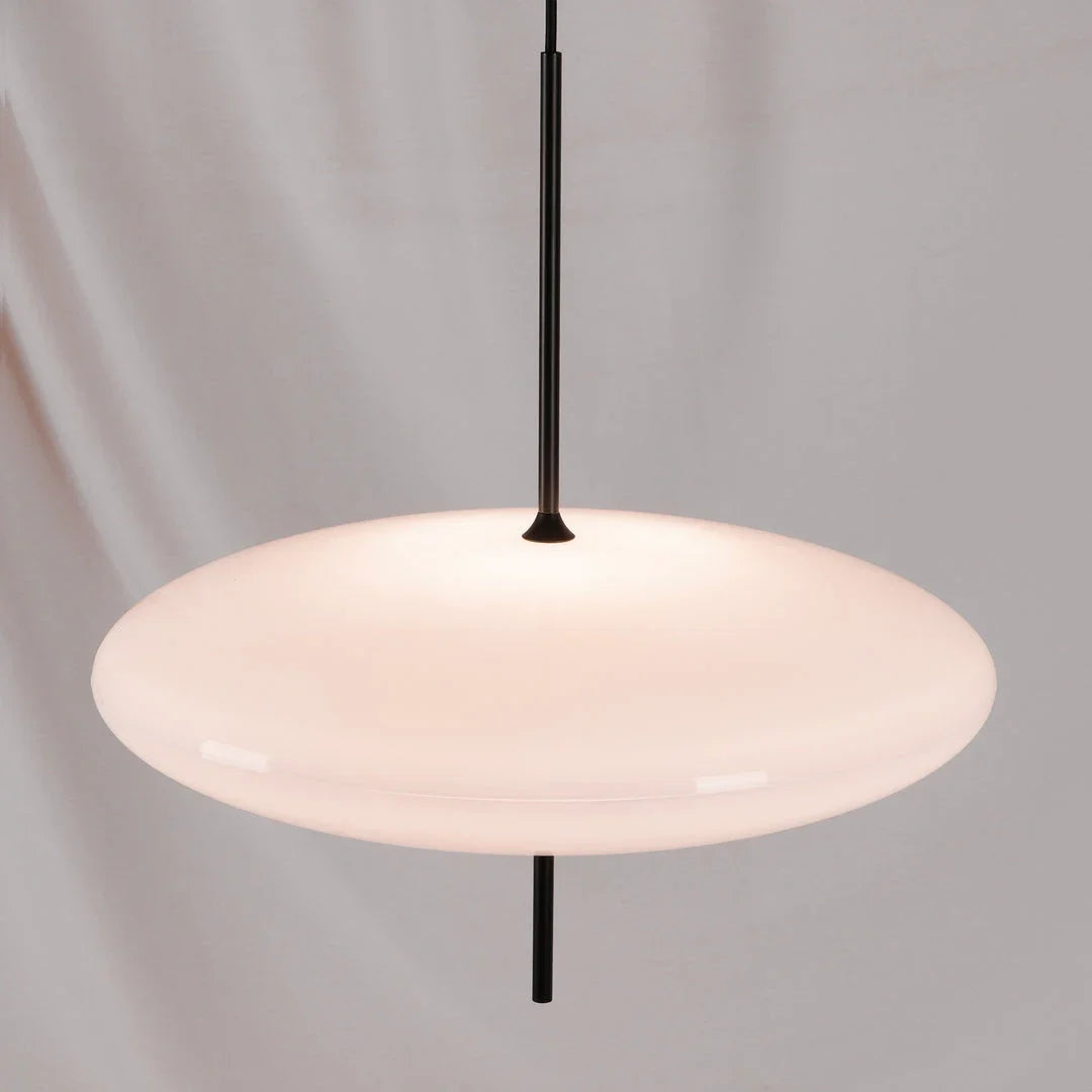 Polymer Disc Pendant Light for Kitchen Island by AUVIELIGHT