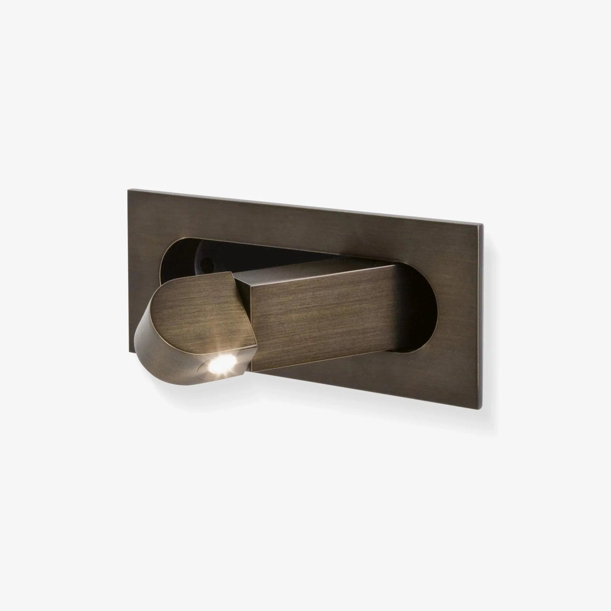 Modern Wall Sconce for Hallway by AUVIELIGHT, L7.5"x W 3.15" /L19cm x W 8cm / Bronze / Warm Light
