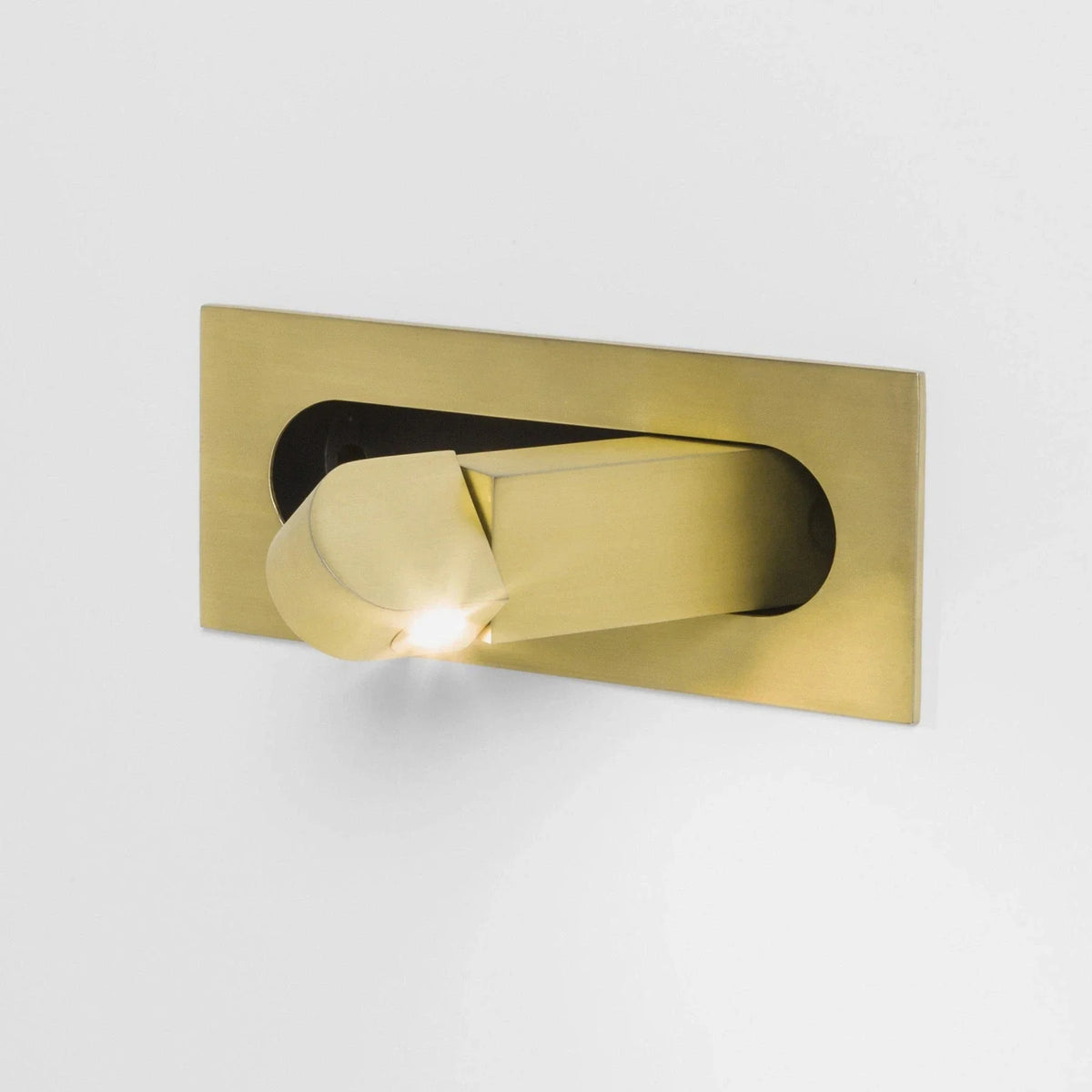 Modern Wall Sconce for Hallway by AUVIELIGHT, L7.5"x W 3.15" /L19cm x W 8cm / Copper / Warm Light