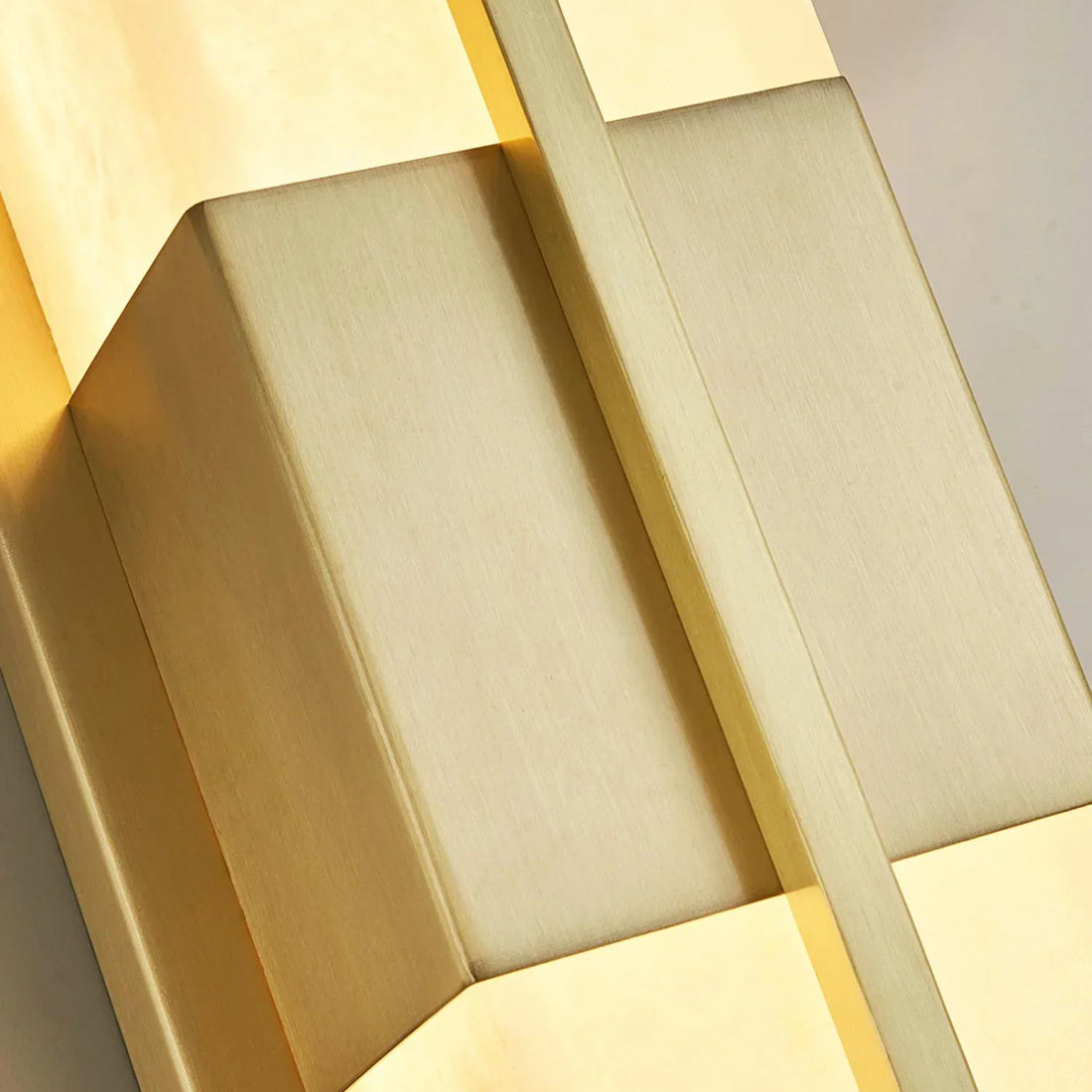 Rectangular Wall Sconce in alabaster for Hallway by AUVIELIGHT