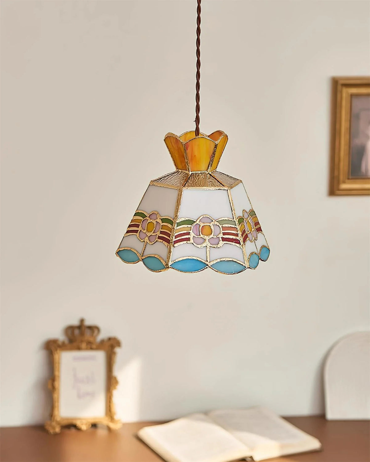 Retro Ketan Pendant Light for Kitchen Island by AUVIELIGHT