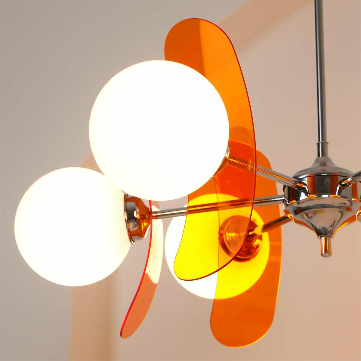 Retro Orbital Chandelier for Dining Room by AUVIELIGHT