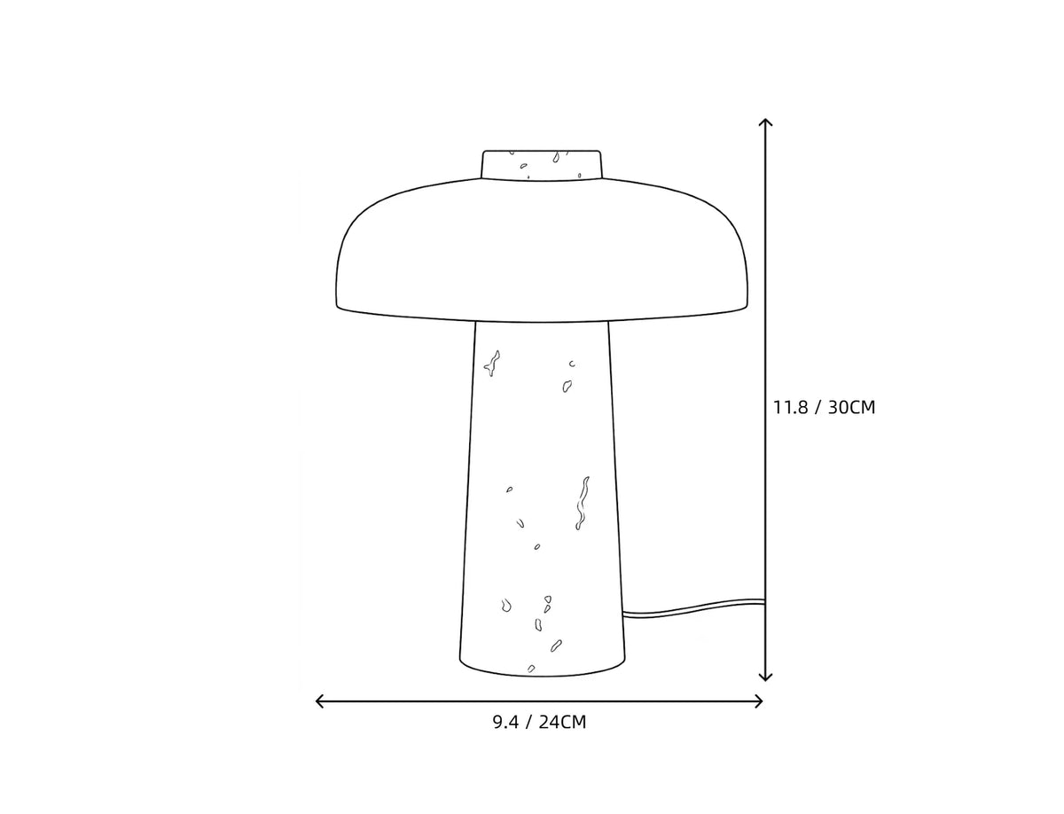 Reverse Table Lamp for Living Room by AUVIELIGHT