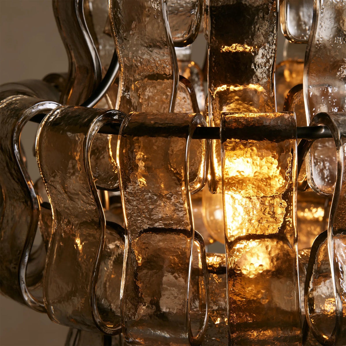 Ribbon Wall Sconce in glass for Hallway by AUVIELIGHT