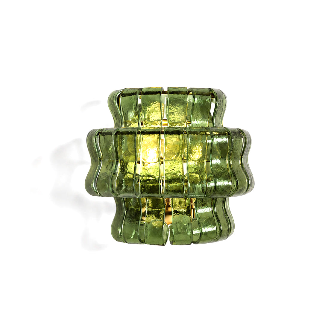 Ribbon Wall Sconce in glass for Hallway by AUVIELIGHT