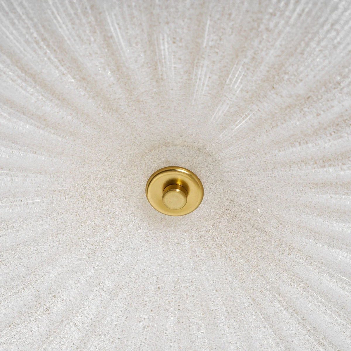 Ripple Ribbed Flush Mount in ribbed glass for Low Ceilings by AUVIELIGHT