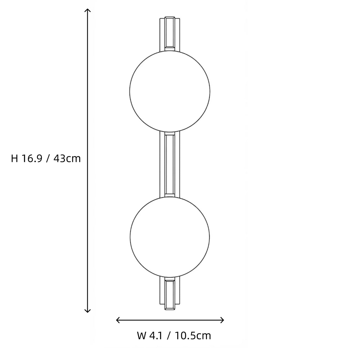 Ripple Wall Light for Hallway by AUVIELIGHT