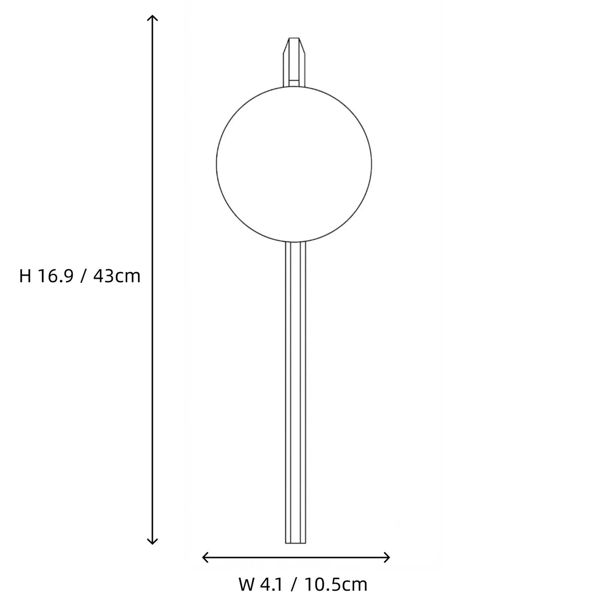 Ripple Wall Light for Hallway by AUVIELIGHT