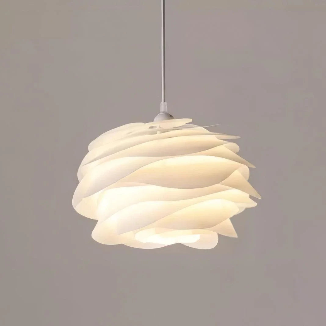 Floral Pendant Light in rose for Kitchen Island by AUVIELIGHT