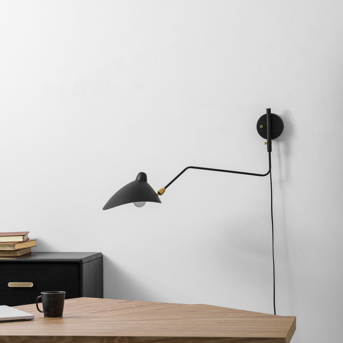 Serge Mouille Wall Sconce for Hallway by AUVIELIGHT