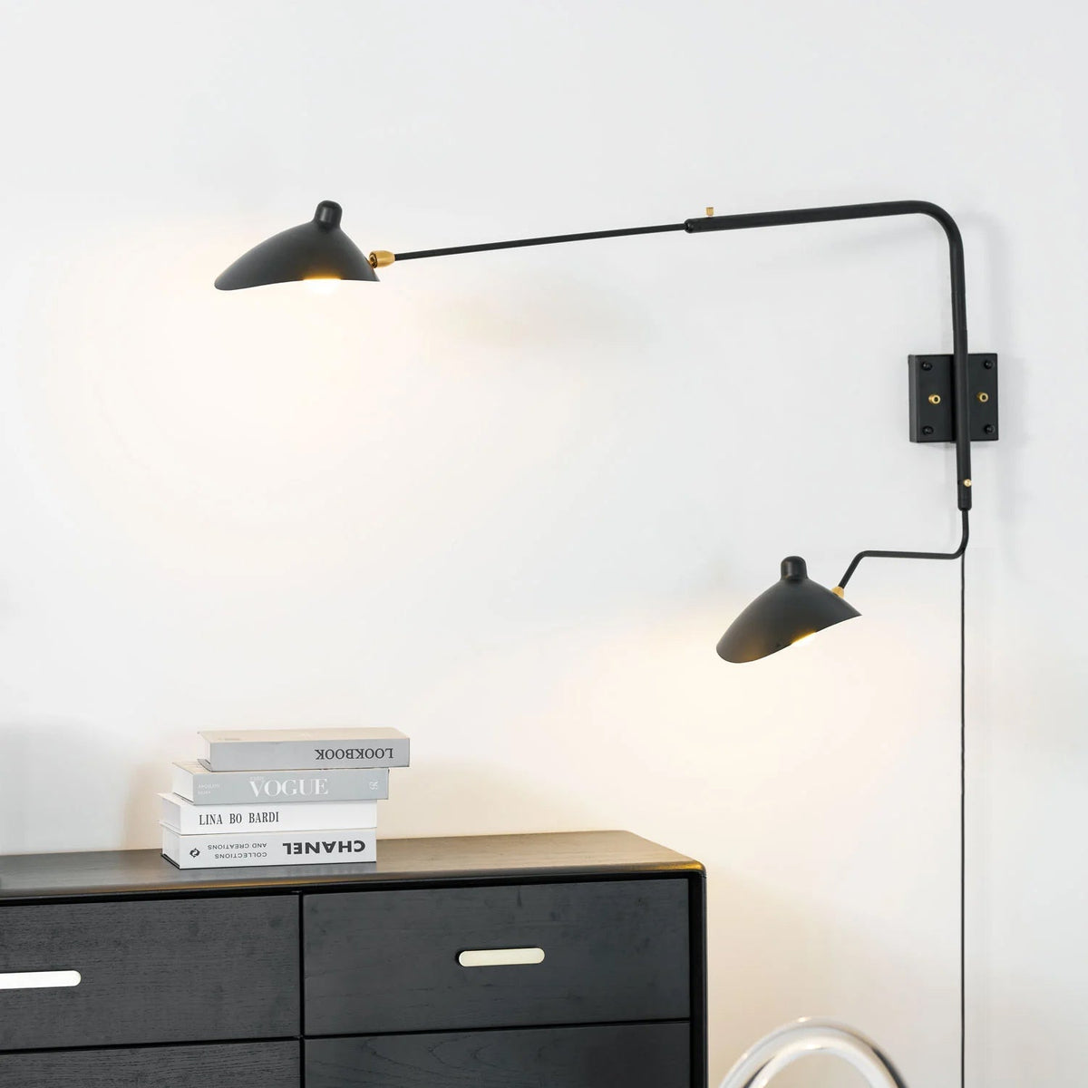 Serge Mouille Wall Sconce for Hallway by AUVIELIGHT