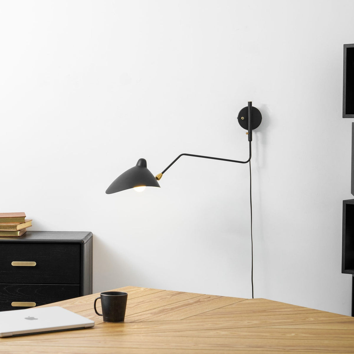 Serge Mouille Wall Sconce for Hallway by AUVIELIGHT
