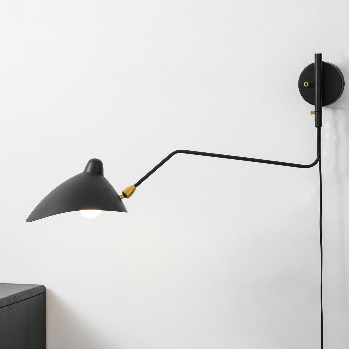 Serge Mouille Wall Sconce for Hallway by AUVIELIGHT