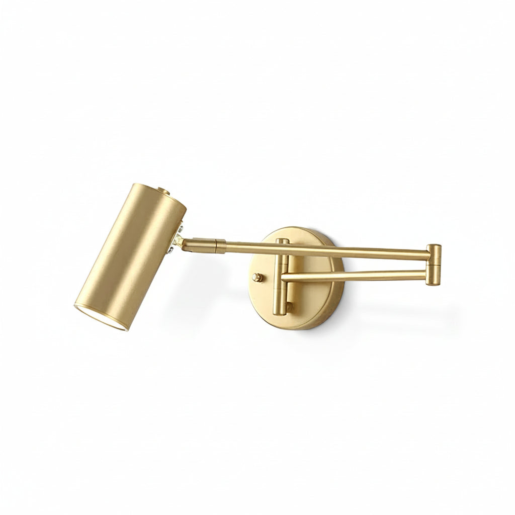 Rowan Wall Sconce in brass for Hallway by AUVIELIGHT, L12.6 xH 4.7 (Button switch) / Gold and 1 other sizes