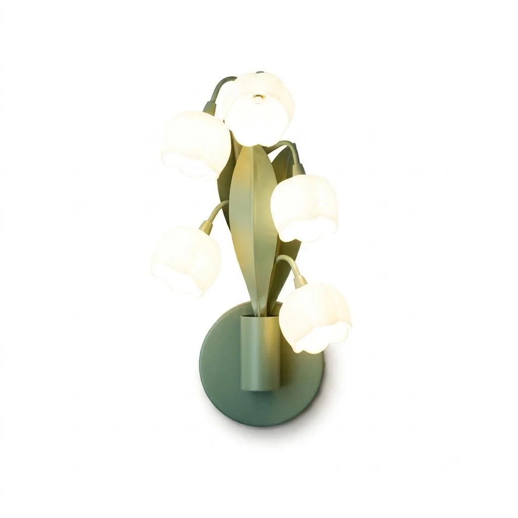 Sara Orchid Wall Light for Hallway by AUVIELIGHT