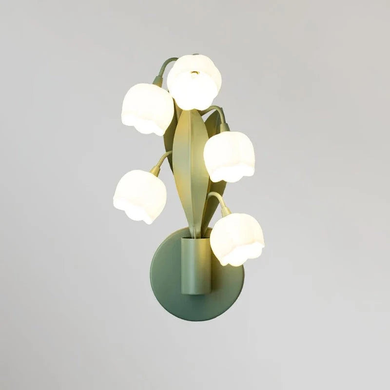 Sara Orchid Wall Light for Hallway by AUVIELIGHT