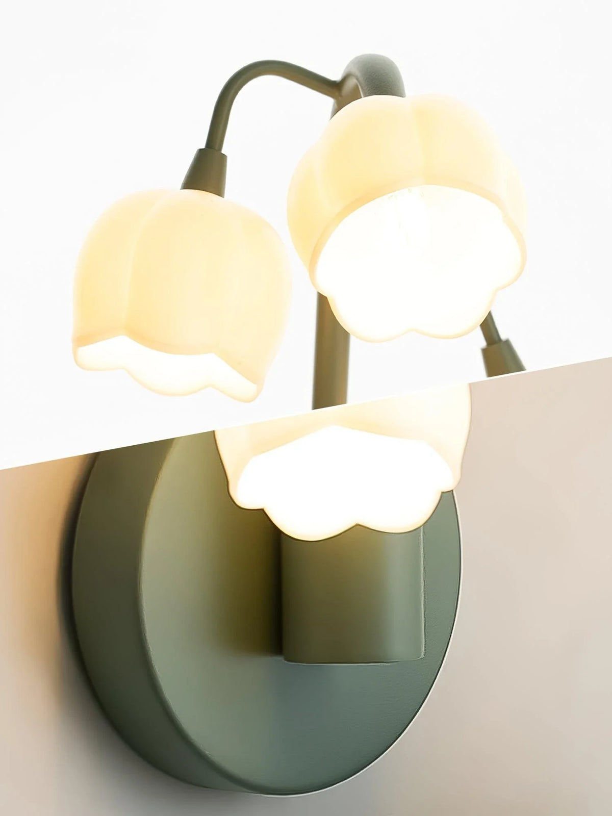 Sara Orchid Wall Light for Hallway by AUVIELIGHT
