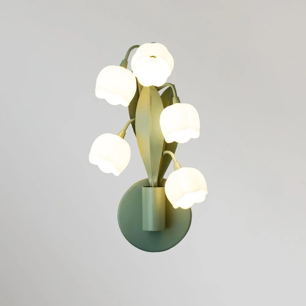 Sara Orchid Wall Light for Hallway by AUVIELIGHT