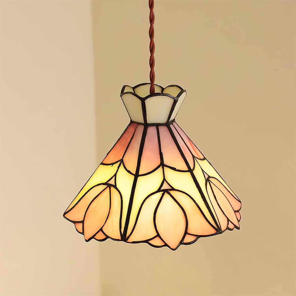 Serena Tiffany Pendant Light for Kitchen Island by AUVIELIGHT