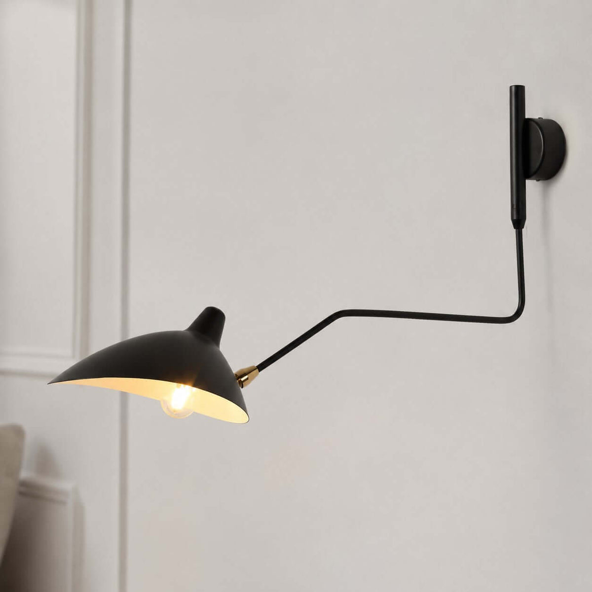 Serge Mouille Wall Sconce for Hallway by AUVIELIGHT