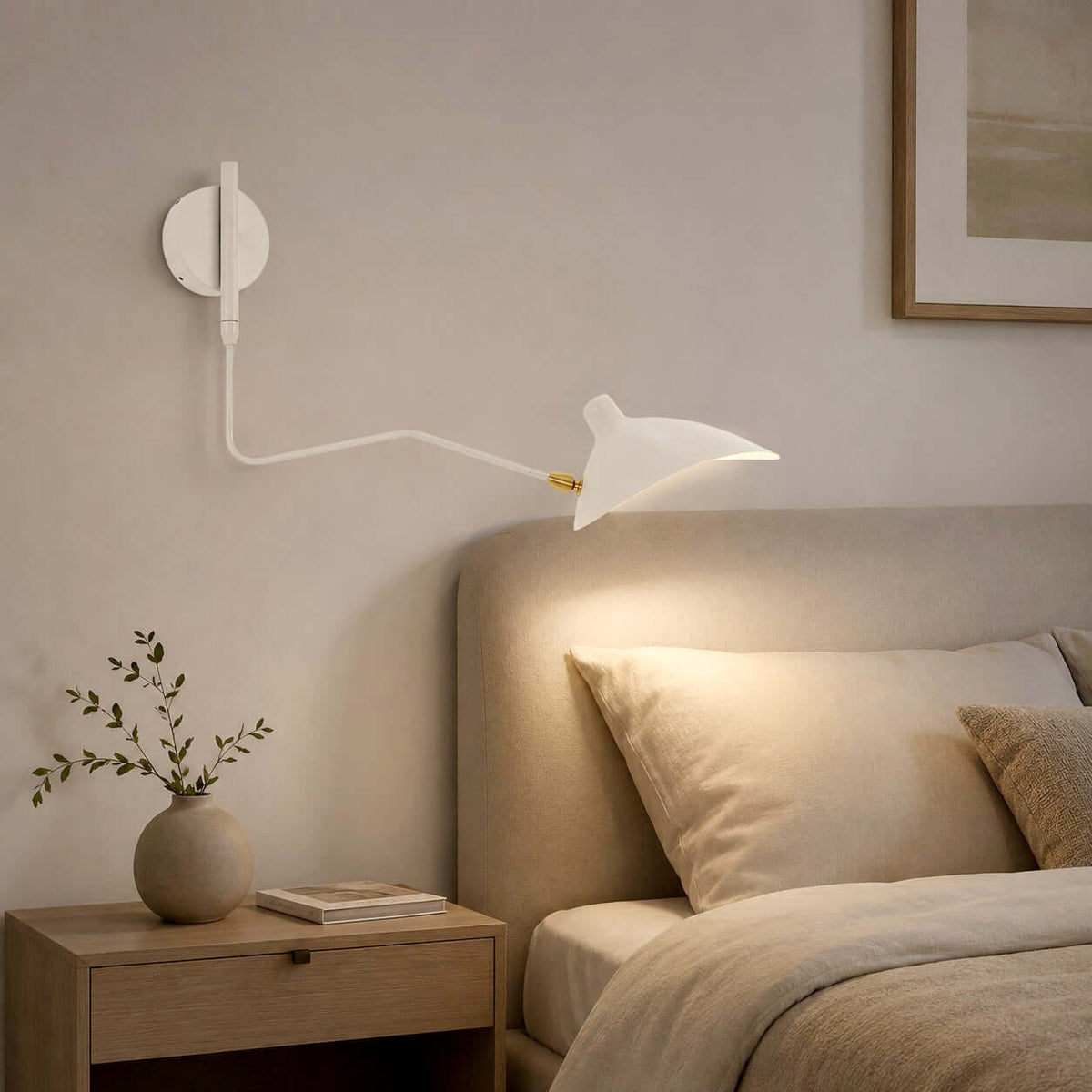 Serge Mouille Wall Sconce for Hallway by AUVIELIGHT
