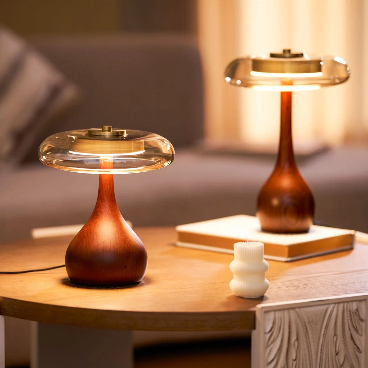 Sienna Table Lamp for Living Room by AUVIELIGHT